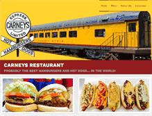 Tablet Screenshot of carneytrain.com